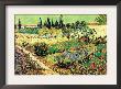 Flowering Garden by Vincent Van Gogh Limited Edition Pricing Art Print
