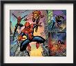 Spider-Man Family #1 Cover: Spider-Girl, Spider-Man, Arana And Spider Woman Fighting by Ron Lim Limited Edition Print