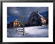 Farm In Winter, Windham, Vt by Mark Hunt Limited Edition Print