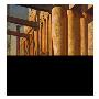 Boxcars At Grain Elevators, October 4, 1947 by John Atherton Limited Edition Print