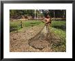 Boys Fishing Around The Temples Of Angkor, Cambodia, Indochina, Southeast Asia by Andrew Mcconnell Limited Edition Print