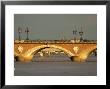 Old Pont De Pierre Bridge On The Garonne River, Bordeaux, France by Per Karlsson Limited Edition Print