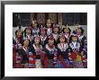 Tip-Top Miao Girls In Traditional Costume, China by Keren Su Limited Edition Print