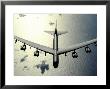 B-52 Stratofortress In Flight Over The Pacific Ocean by Stocktrek Images Limited Edition Print