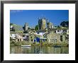 Waterfront At Fowey, Cornwall, England, Uk by Julia Bayne Limited Edition Print