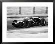Pilot Driving A Racing Car In A Race by A. Villani Limited Edition Pricing Art Print