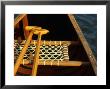 Wooden Paddles Inside A Canoe, California by Kate Thompson Limited Edition Print