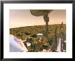A Field Of Red Rocks Reaches To The Horizon On Mars' Utopian Plain by Nasa Limited Edition Print