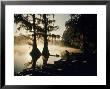Classic Southern Scene Of Fisherman Readying Equipment By The Texas/Louisiana Border by Ralph Crane Limited Edition Print