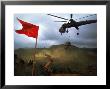 1St Air Cavalry Skycrane Helicopter Delivering Ammunition And Supplies To Us Marines by Larry Burrows Limited Edition Pricing Art Print