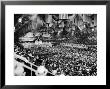 Gen Robert Wood And Col. Charles Lindbergh Speak At America First Committee Rally by William C. Shrout Limited Edition Print
