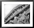 Guardian Of Law, Statue Created By Sculptor James Earle Fraser Outside The Supreme Court Building by Margaret Bourke-White Limited Edition Print