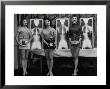 Winning Models Marianne Baba, Lois Conway And Ruth Swensen During A Chiropractor Beauty Contest by Wallace Kirkland Limited Edition Print