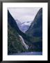 Mount Pembroke, Harrison Cove, Bowen Falls, Milford Sound, Otago, South Island, New Zealand by Ken Gillham Limited Edition Print