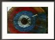 An Arrow Hit The Bullseye In A Competition At A Fourth Of July Logging Show And Competition by Sam Abell Limited Edition Print