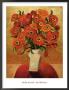 Red Blooms by Miroslav Bartak Limited Edition Pricing Art Print