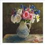 Bouquet In Spanish Jug I by Shirley Novak Limited Edition Print