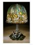 A Fine & Important Pond Lily Leaded Glass & Bronze Table Lamp Circa, 1928 by Tiffany Studios Limited Edition Print