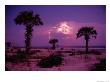 Lightning Illuminates The Purple Sky Over Cumberland Island National Seashore by Raymond Gehman Limited Edition Print