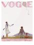 Vogue Cover - September 1928 by Georges Lepape Limited Edition Print