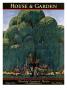 House & Garden Cover - August 1930 by Pierre Brissaud Limited Edition Print