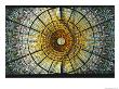 Detail Of An Ornate Stained-Glass Window by Richard Nowitz Limited Edition Print