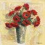 Red Poppies In French Bucket by Carol Rowan Limited Edition Print