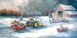John Deere Christmas by Judy Richardson Limited Edition Print