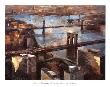 Panoramic View Of Manhattan by Marti Bofarull Limited Edition Pricing Art Print