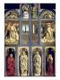 Exterior Of Left And Right Panels Of The Ghent Altarpiece, 1432 by Hubert & Jan Van Eyck Limited Edition Print