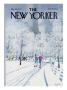 The New Yorker Cover - January 29, 1979 by Charles Saxon Limited Edition Print