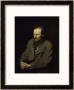 Portrait Of The Fyodor Dostojevsky by Vasili Grigorevich Perov Limited Edition Print