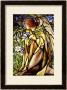 A Stained Glass Window Of An Angel by Tiffany Studios Limited Edition Print