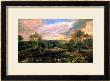 A Landscape With A Shepherd And His Flock, Circa 1638 by Peter Paul Rubens Limited Edition Print