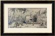 Native Village In Tahiti, Circa 1841-48 by Maximilien Radiguet Limited Edition Print