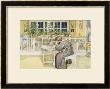 The Evening Before The Journey To England - Study Room, Published In Lasst Licht Hinin by Carl Larsson Limited Edition Pricing Art Print