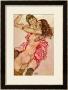 Two Girls Embracing, 1915 by Egon Schiele Limited Edition Pricing Art Print