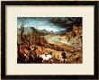 The Return Of The Herd (Autumn) 1565 by Pieter Bruegel The Elder Limited Edition Print
