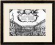 The Inside View Of The Royal Exchange, London, 1644 by Wenceslaus Hollar Limited Edition Pricing Art Print