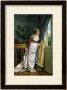 Awaiting The Visitor, 1878 by Auguste Toulmouche Limited Edition Pricing Art Print