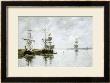 Scene Du Port, Circa 1880 by Eugene Boudin Limited Edition Pricing Art Print