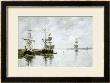 Scene Du Port, Circa 1880 by Eugène Boudin Limited Edition Pricing Art Print