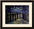 Starry Night Over The Rhone, Circa 1888 by Vincent Van Gogh Limited Edition Print