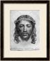 The Head Of Christ, 1735 by Claude Mellan Limited Edition Print