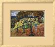 Landscape With Figures 1889 by Vincent Van Gogh Limited Edition Print