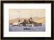 The French Battleship Suffren A Prominent Member Of The Allied Fleet During The Gallipoli Campaign by Norman Wilkinson Limited Edition Print
