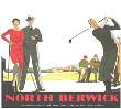 North Berwick - Golf by Andrew Johnson Limited Edition Print