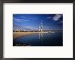 Kuwait City Water Towers On Seafront, Kuwait, Kuwait by Izzet Keribar Limited Edition Print