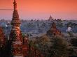 Temple Ruins Shrouded In Mist, Bagan, Mandalay, Myanmar (Burma) by Jerry Alexander Limited Edition Print