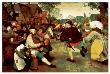 Peasant Dance by Pieter Bruegel The Elder Limited Edition Pricing Art Print